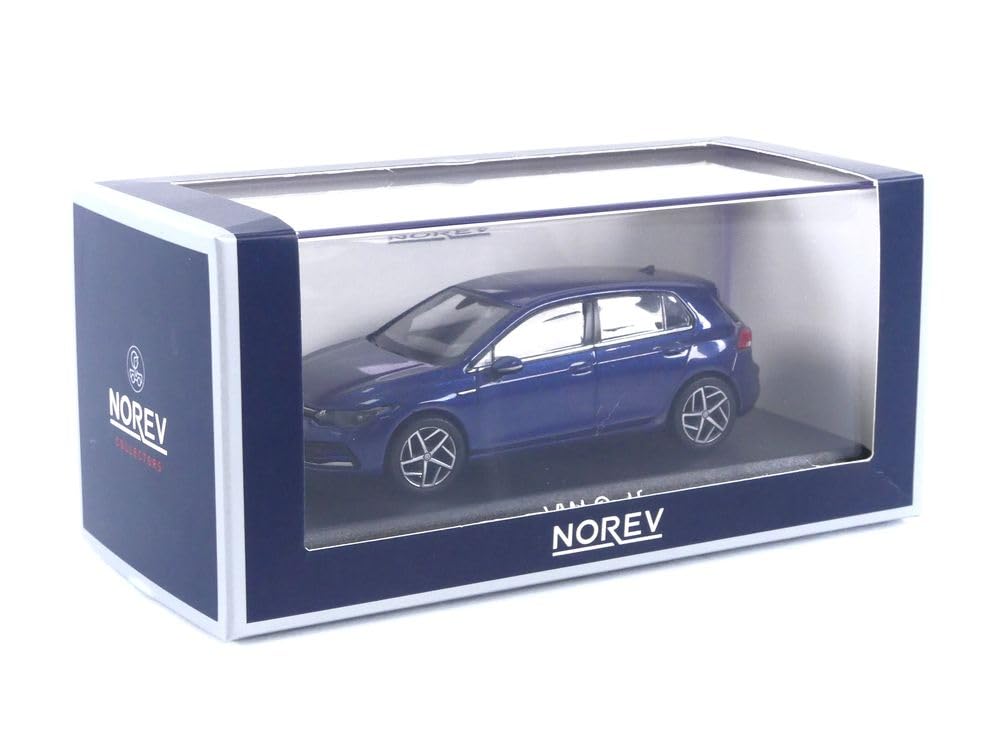 Norev NV840134 1:43 VW Golf 2020-Blue Metallic Volkswagen