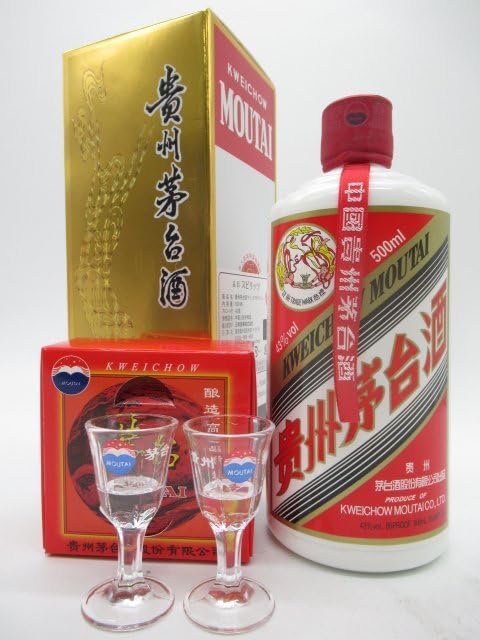 Amazon.co.jp: 【特製ミニグラス2個付き】 貴州茅台酒 (まおたいしゅ