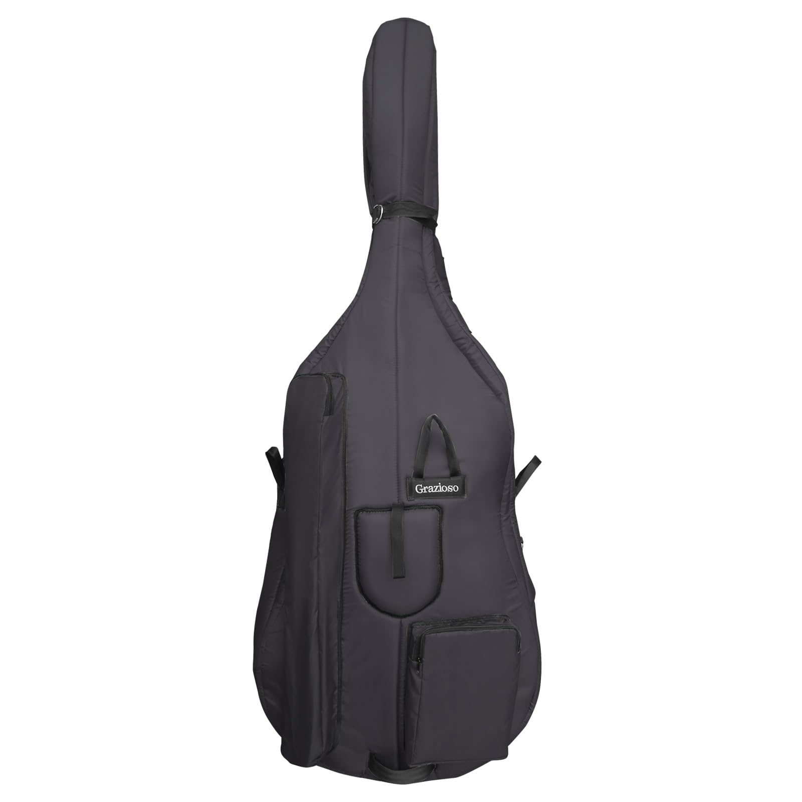 Amazon | Grazioso コントラバスバッグ（ケース） CBA-1 ブラック