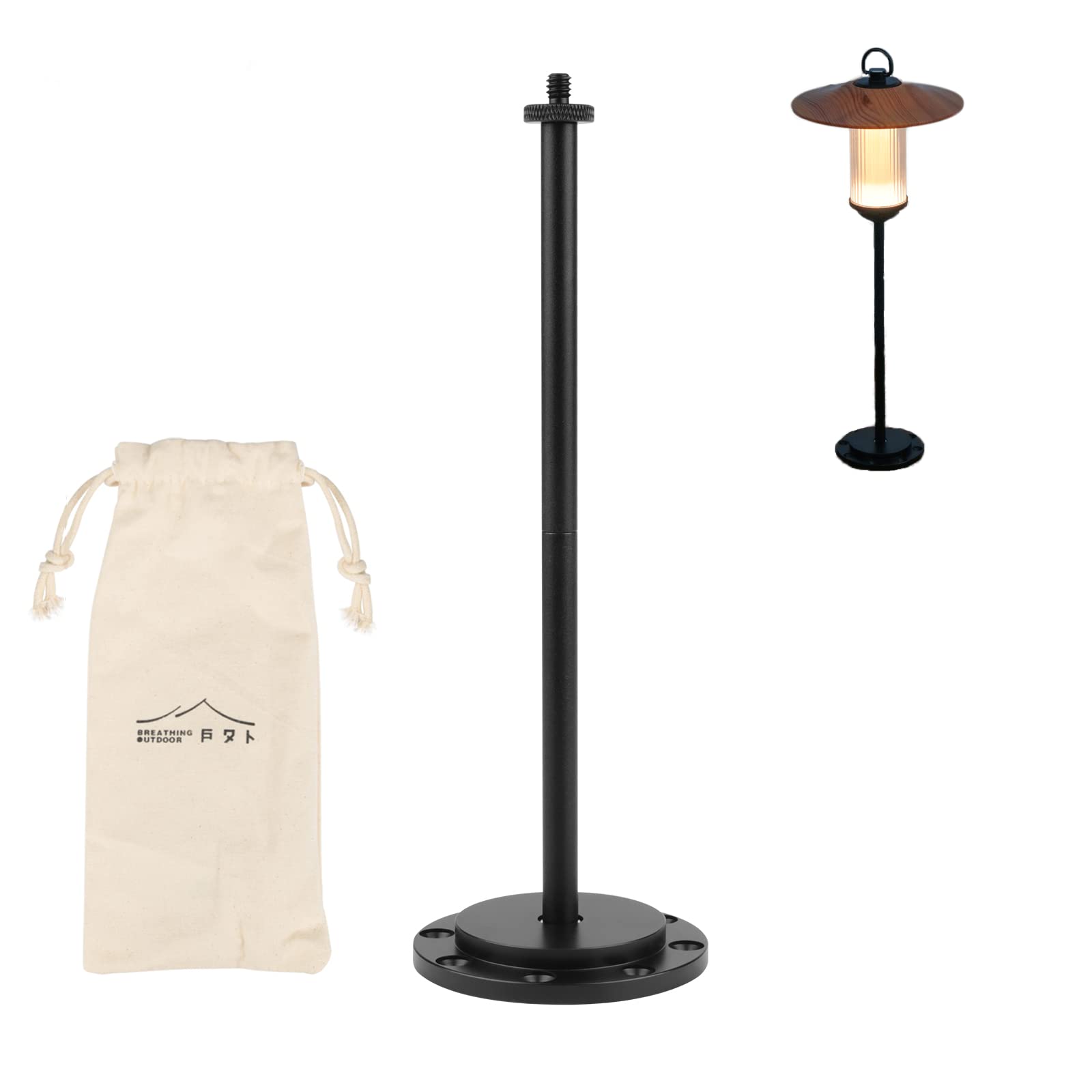 Amazon.co.jp: BATOT ゴールゼロスタンド アルミ製 ランタンスタンド