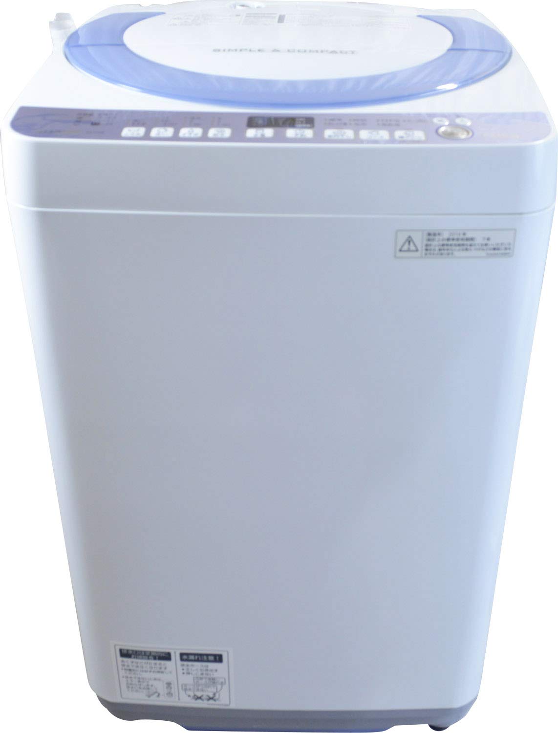 Amazon | ES-T708-A(ブルー) 全自動洗濯機 洗濯7kg | シャープ(SHARP