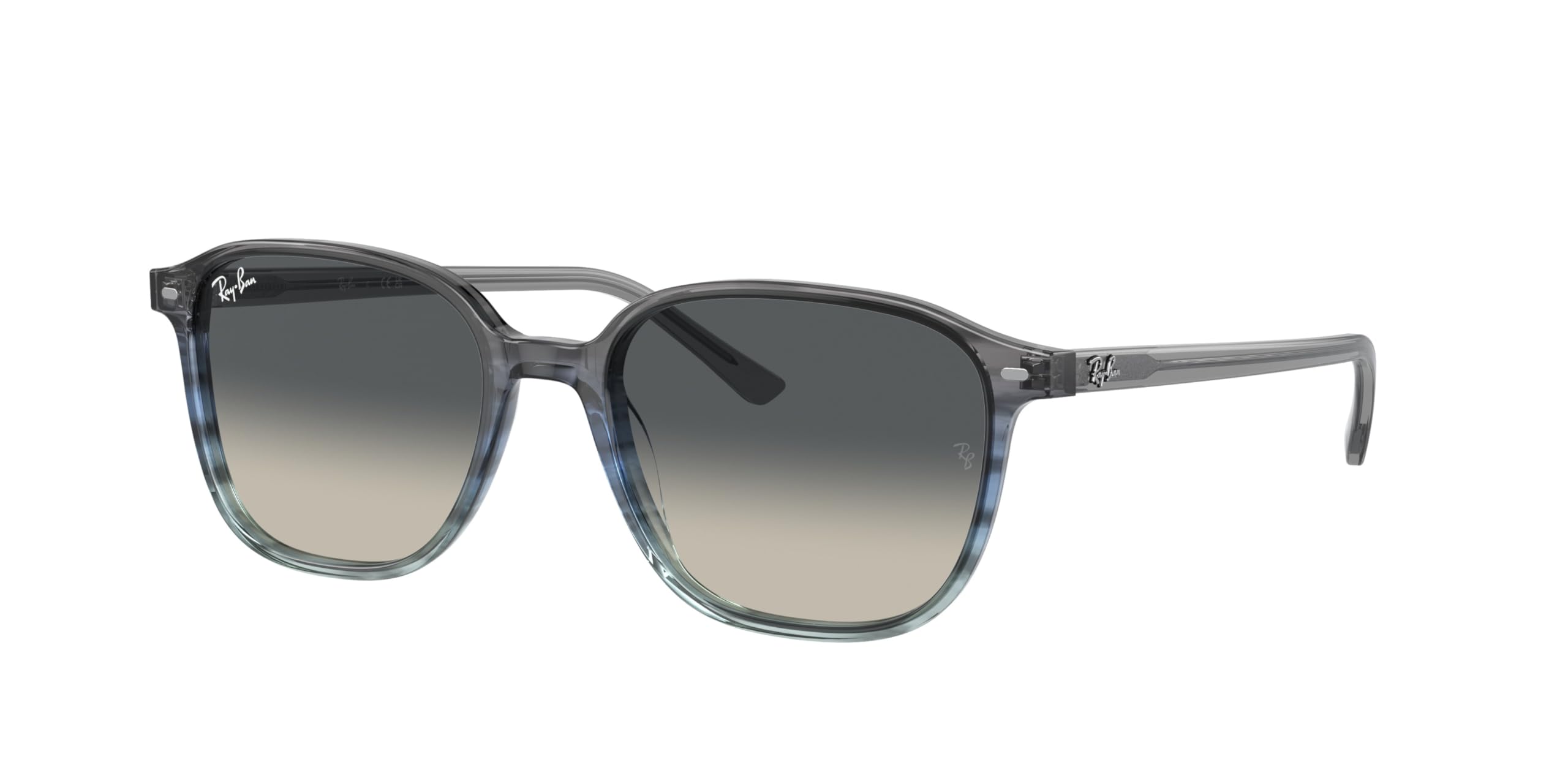 Amazon.com: Ray-Ban 0RB219313817151 Leonard Striped Gray Gradient