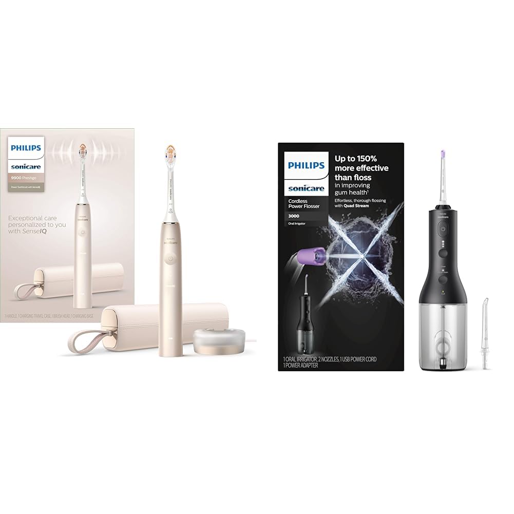 Amazon.com: Philips Sonicare 9900 Prestige Rechargeable Electric