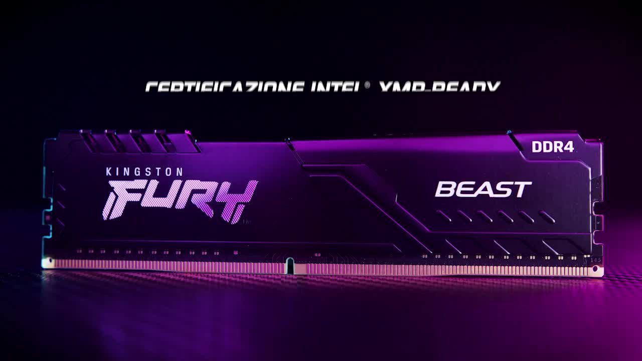 Kingston FURY Beast 32GB 3200MHz DDR4 CL16 Memoria Gaming Kit per