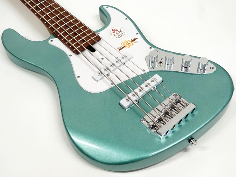 Amazon | Bacchus WL5-STD33-AC RSM/M AIB 5弦エレキベース 33インチ