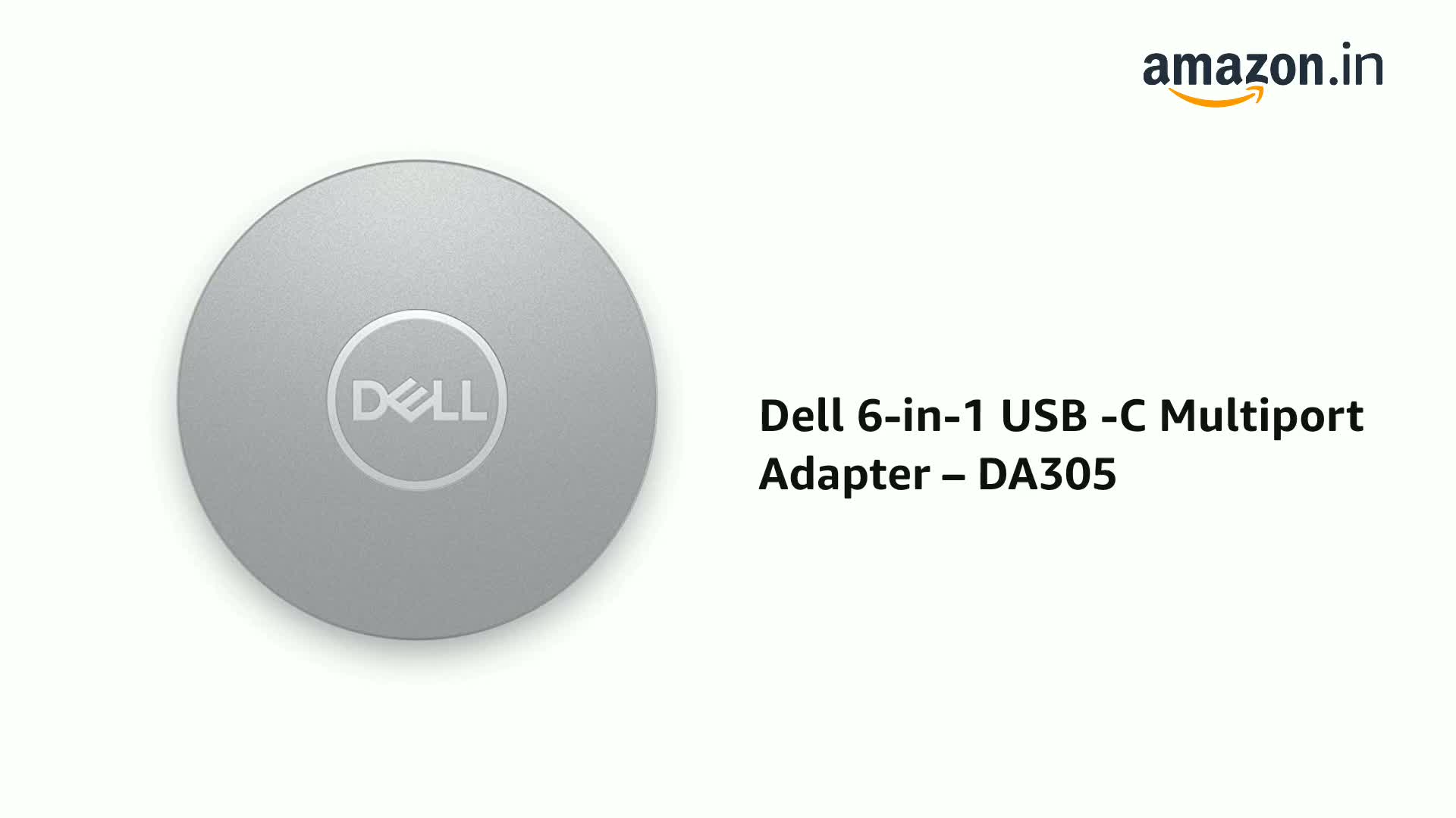Dell 6-in-1 USB -C Multiport Adapter – DA305 : Amazon.in