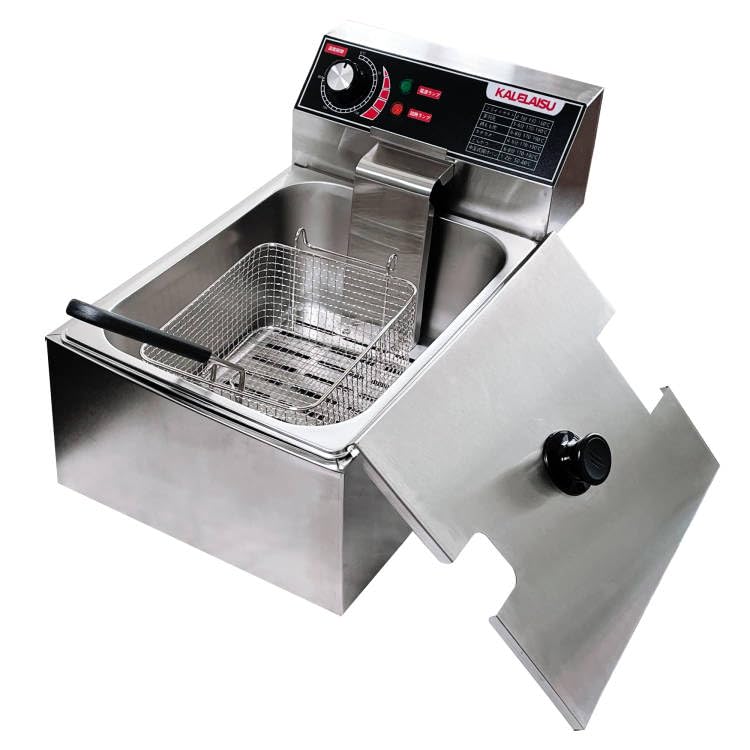 Amazon.co.jp: 電気フライヤー 卓上フライヤー 6L大容量 0-200℃温度