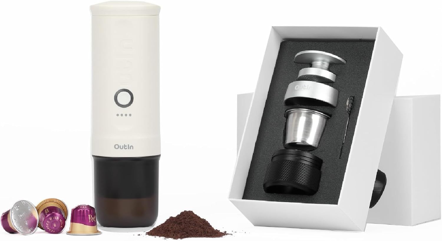 Amazon.com: OutIn Nano Complete set Portable Espresso Machine with