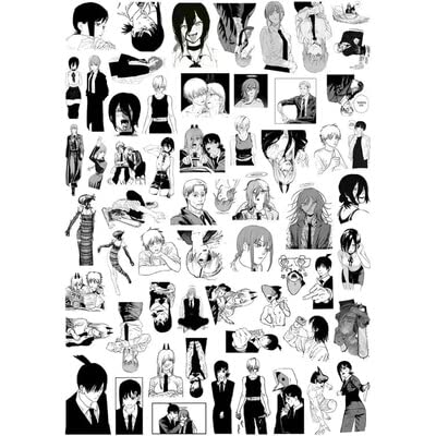 Amazon.co.jp: シール ステッカーカー チェンソーマン シール