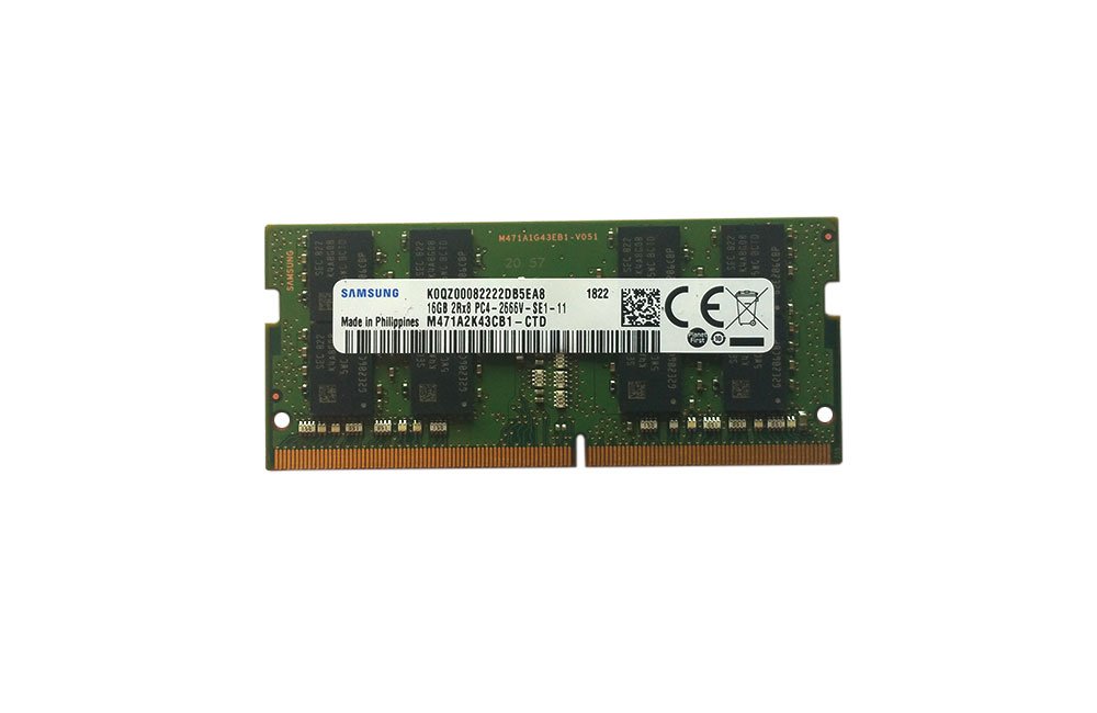 Samsung 16GB DDR4 PC4-21300, 2666MHZ, 260 PIN SODIMM, 1.2V, CL 19