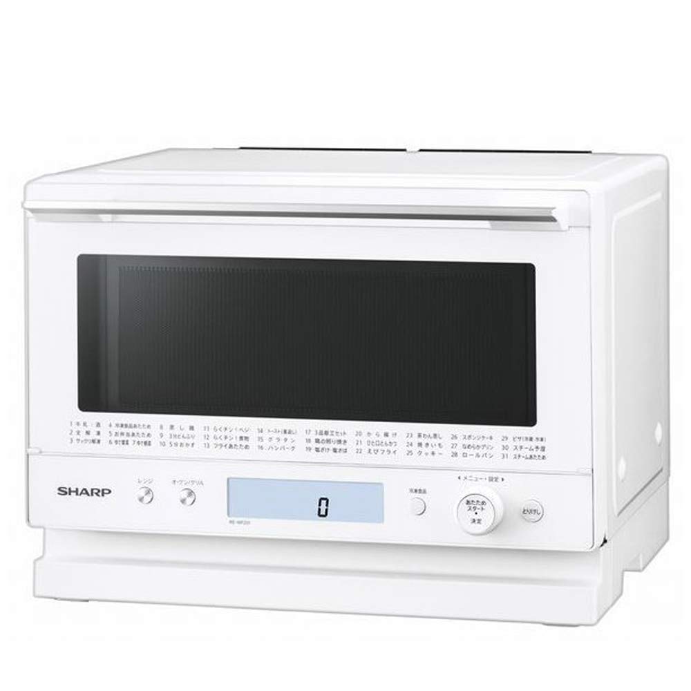 Amazon | シャープ 簡易スチームオーブンレンジ 23L ホワイト系SHARP