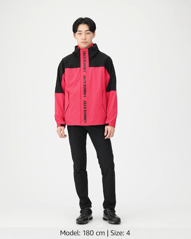 Amazon | [ジャックバニー] メンズ ブルゾン 2WAY二重織ストレッチ