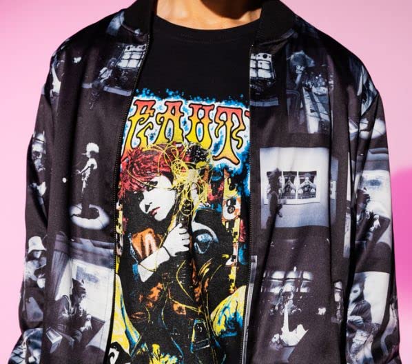 Amazon.co.jp: hide（ヒデ）× glamb Vintage Long Sleeve Tシャツ