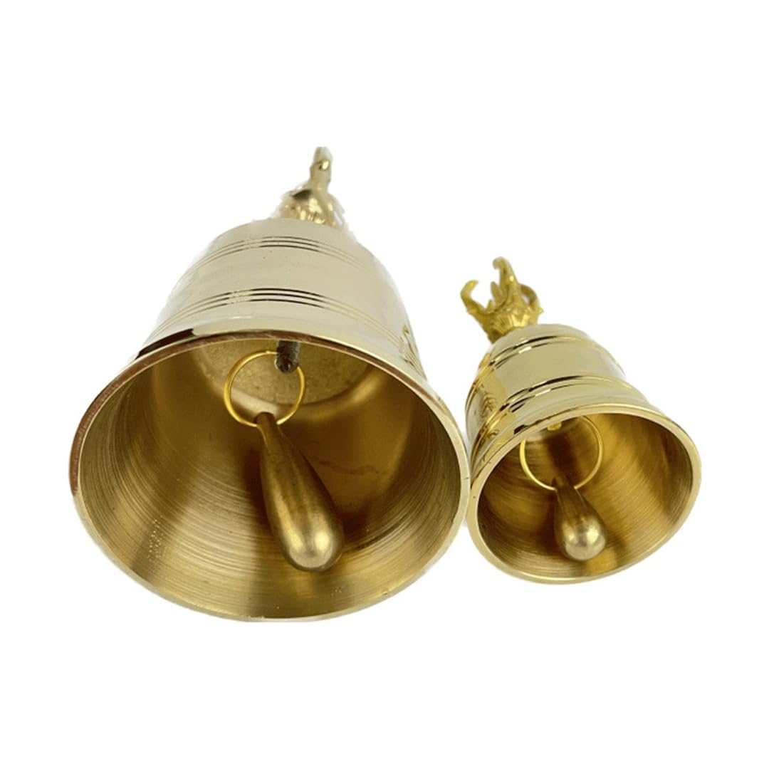 Amazon｜「真鍮製・金剛鈴」五鈷鈴 密教で使われる仏具 密教法具 寺院