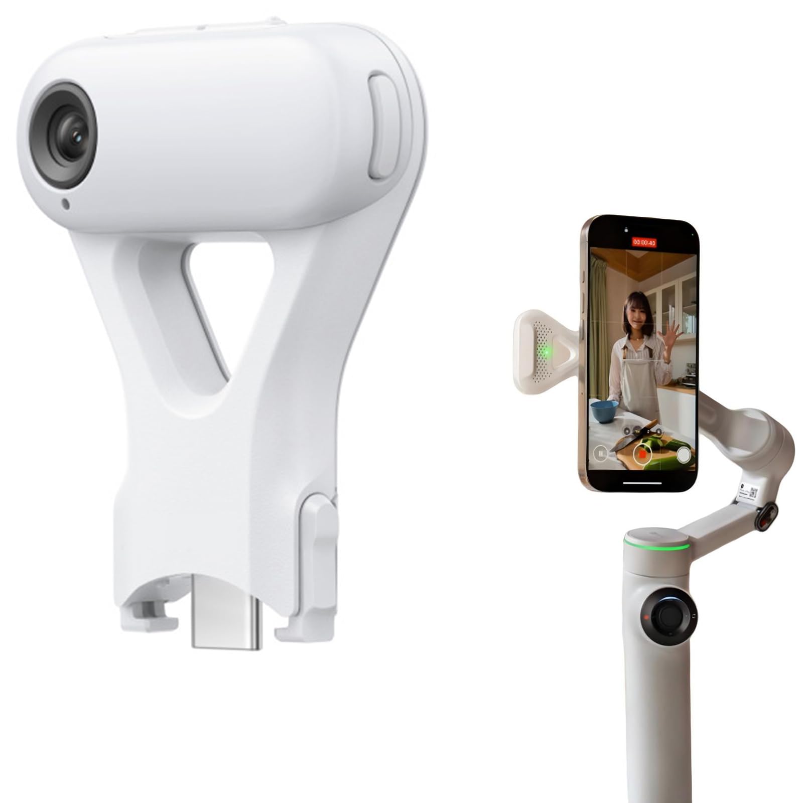 Amazon.co.jp: OURHZTB AIトラッカー Insta360 Flow 2 Pro/Flow 2用 AI