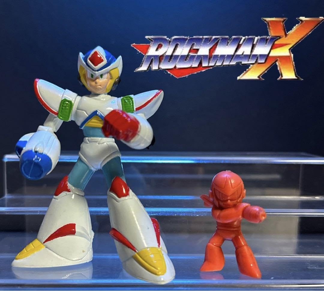 Amazon.co.jp: 1994年製のロックマンX 動式フィギュア レトロ 消しゴム