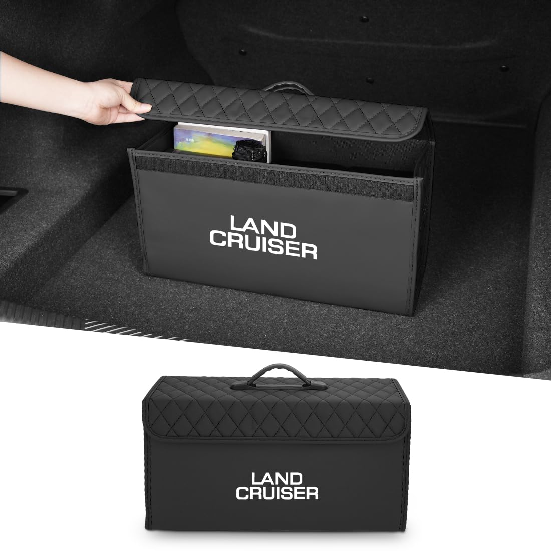 Amazon.co.jp: ランドクルーザー 専用 車 トランク 収納 ボックス LAND