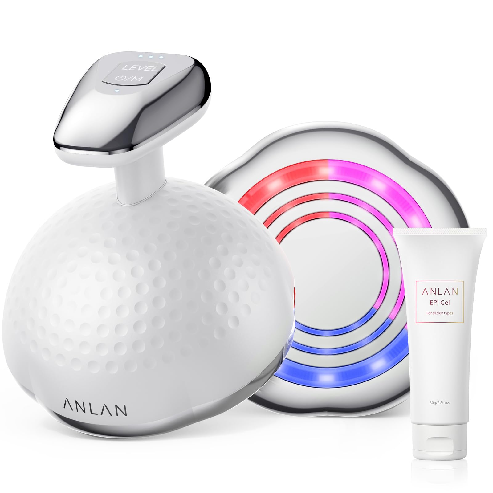 Amazon.co.jp: ANLAN 体用美容器 ジェルセット 二の腕 お腹 太もも