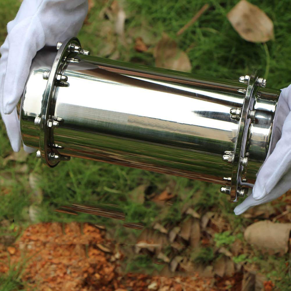 Amazon.co.jp: RISEDCタイムカプセルコンテナ防水ステンレス鋼ロックの