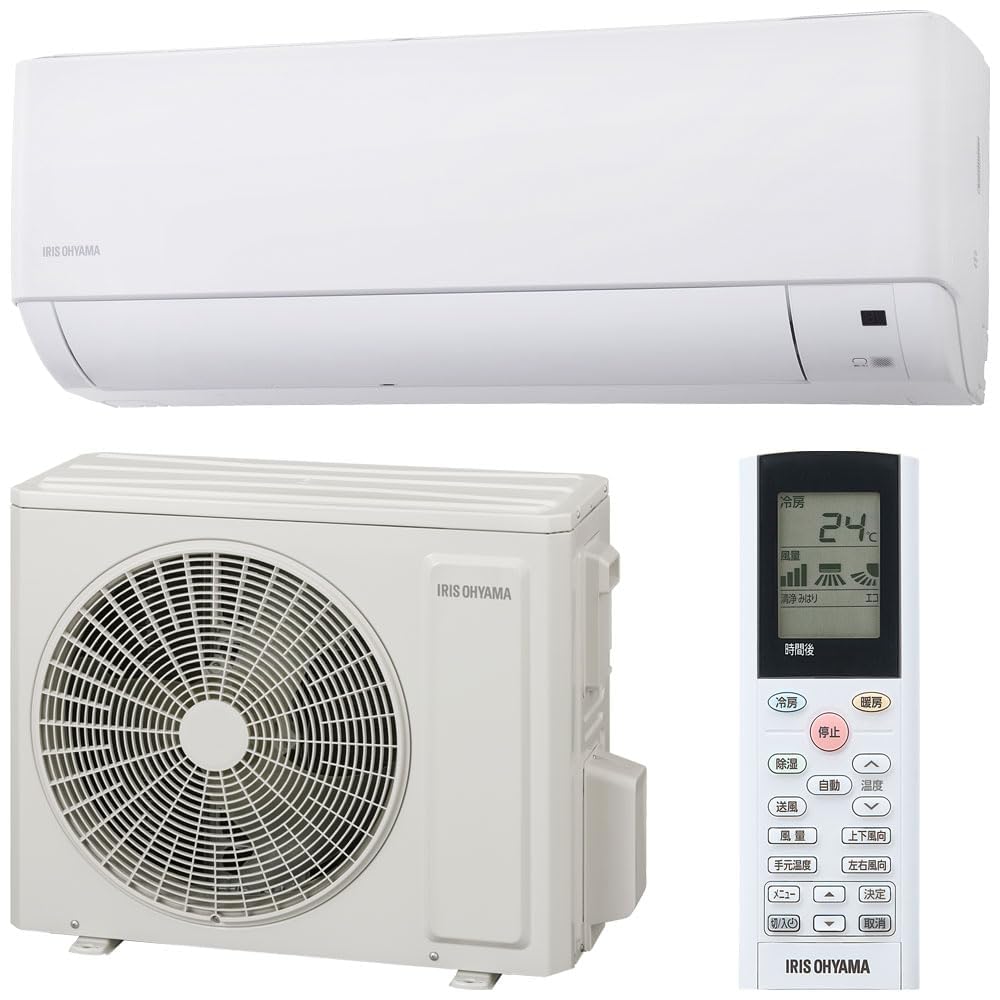 Amazon | ＼内部清浄機能付き／ アイリスオーヤマ エアコン 10畳 2.8kW