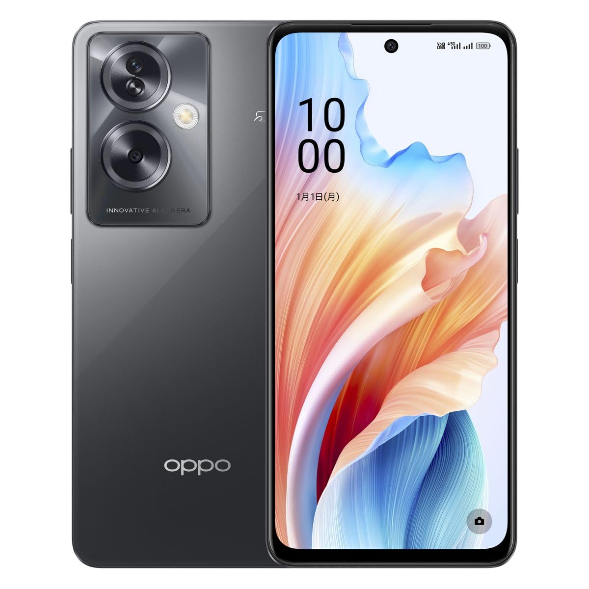 Amazon | OPPO A79 5G 6.7型 4GB/128GB ミステリーブラック SIMフリー