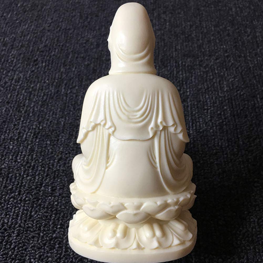 Amazon｜観音菩薩が蓮華座に座る観音菩薩仏像を瞑想する仏像仏をテーマ