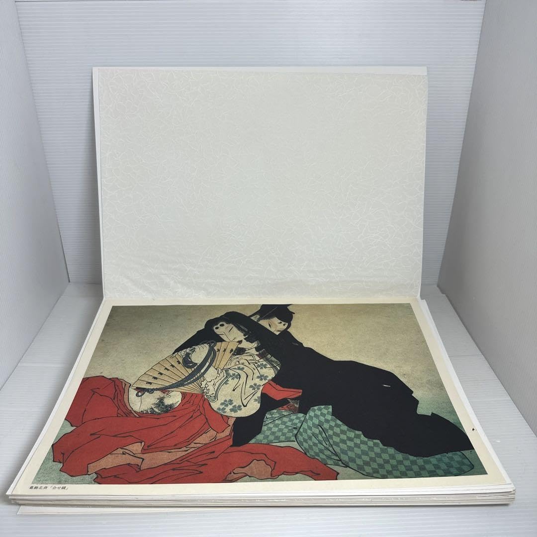 Amazon.co.jp: 浮世絵三大巨匠傑作選 複製品 印刷 春画 葛西北斎