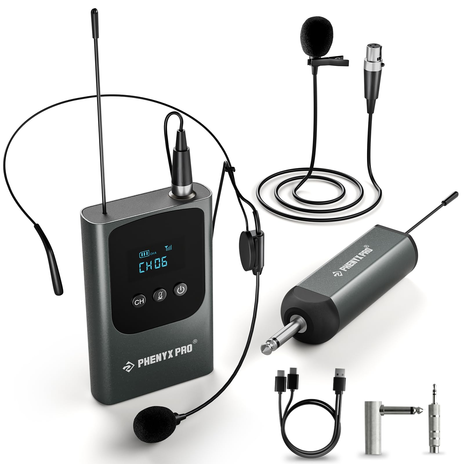 Amazon.com: Phenyx Pro Single Digital Wireless Microphone System