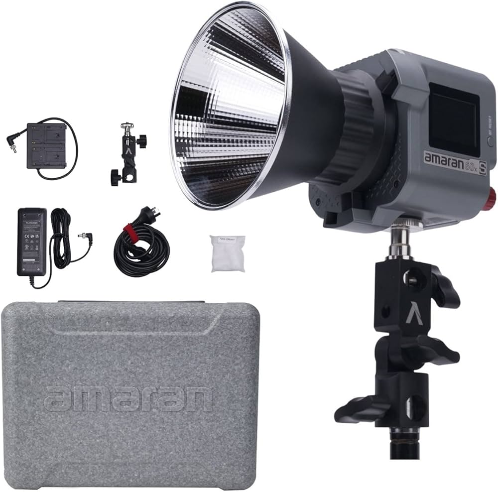 Amazon | 「Aputure正規品」Amaran 60x S 小型 LED ビデオ 撮影 ライト