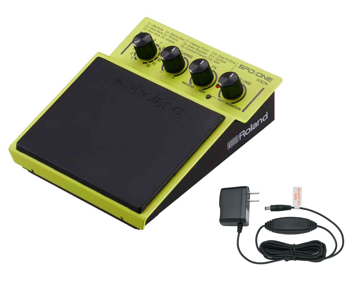 Roland Percussion Electronic Drum Pad, Kick Yellow (SPD-1K
