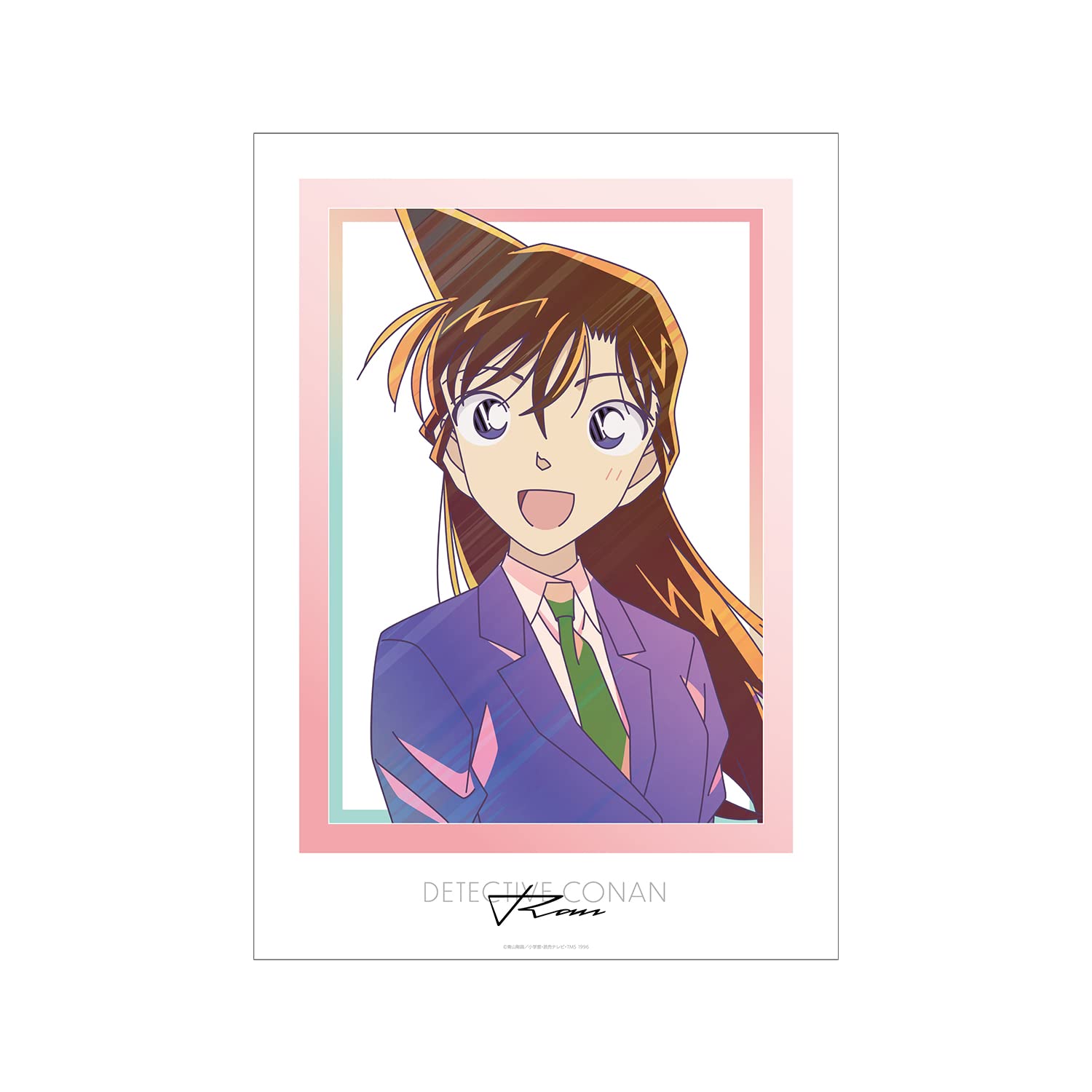 Amazon.co.jp: 名探偵コナン 毛利蘭 Ani Art clear label A3マット加工