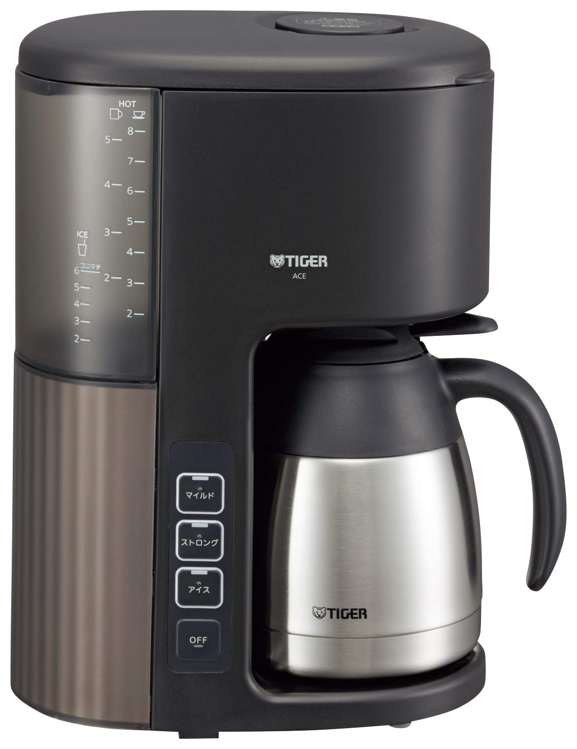 Amazon.co.jp: タイガー魔法瓶(TIGER) コーヒーメーカー 8杯用 真空