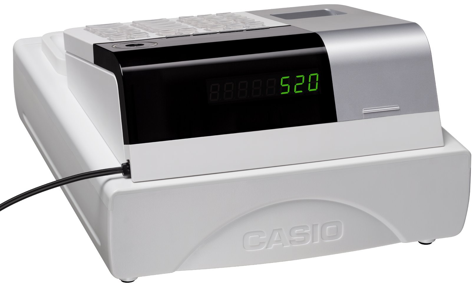 Amazon | カシオ レジスター 8部門 小型ドロア SE-S20WE ホワイト