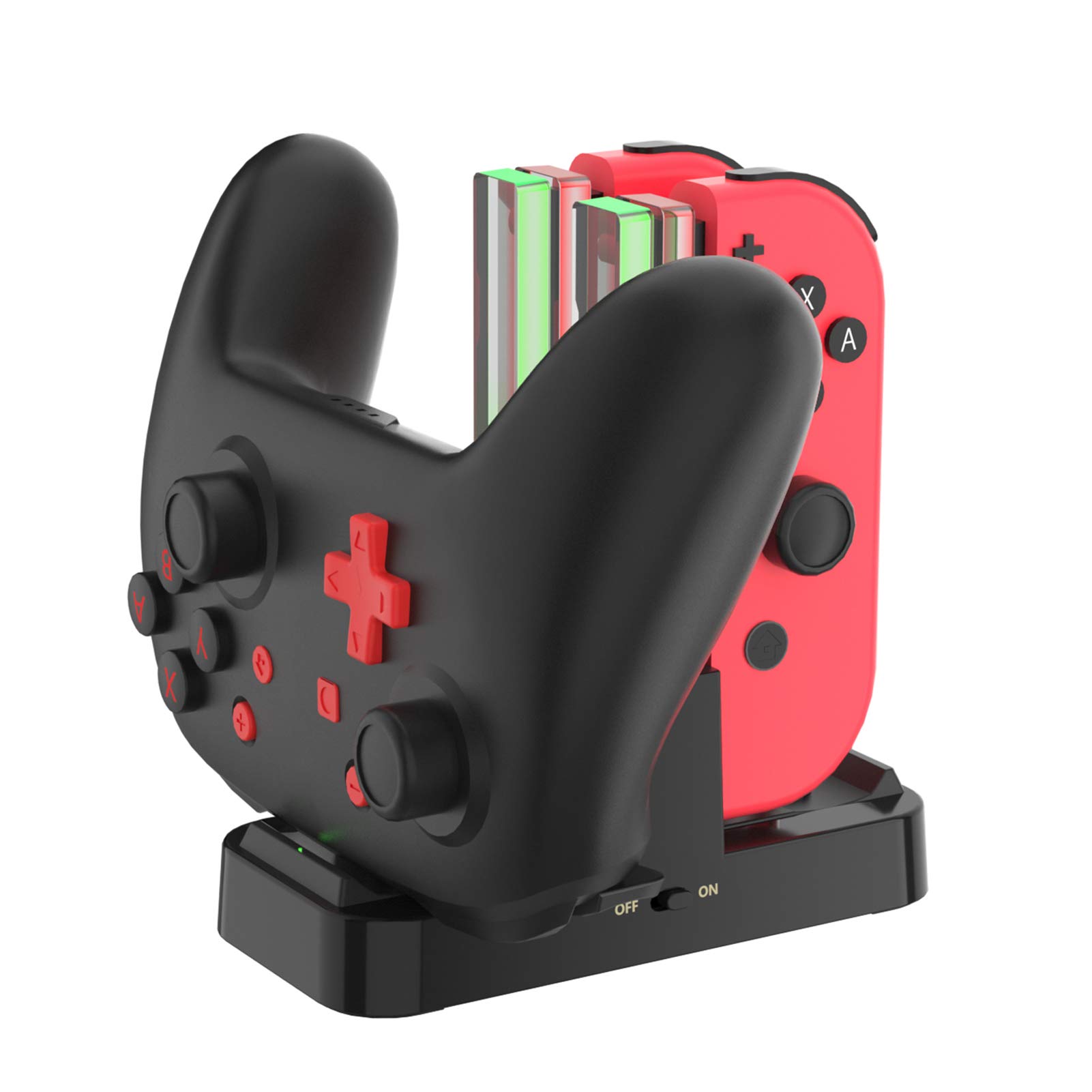Amazon.co.jp: ジョイコン Joy-Con Pro コントローラー 充電 スタンド