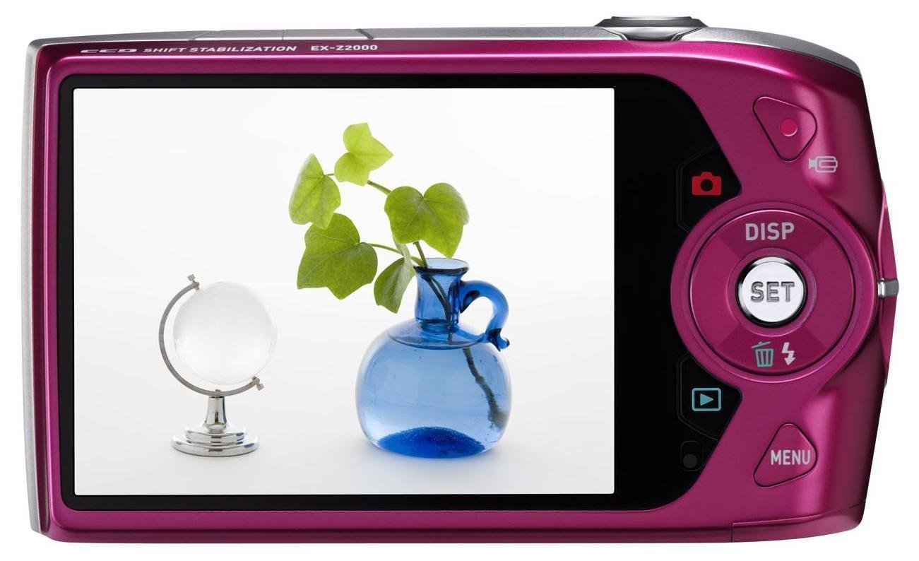 Amazon | CASIO デジタルカメラ EXILIM EX-Z2000 レッド EX-Z2000RD