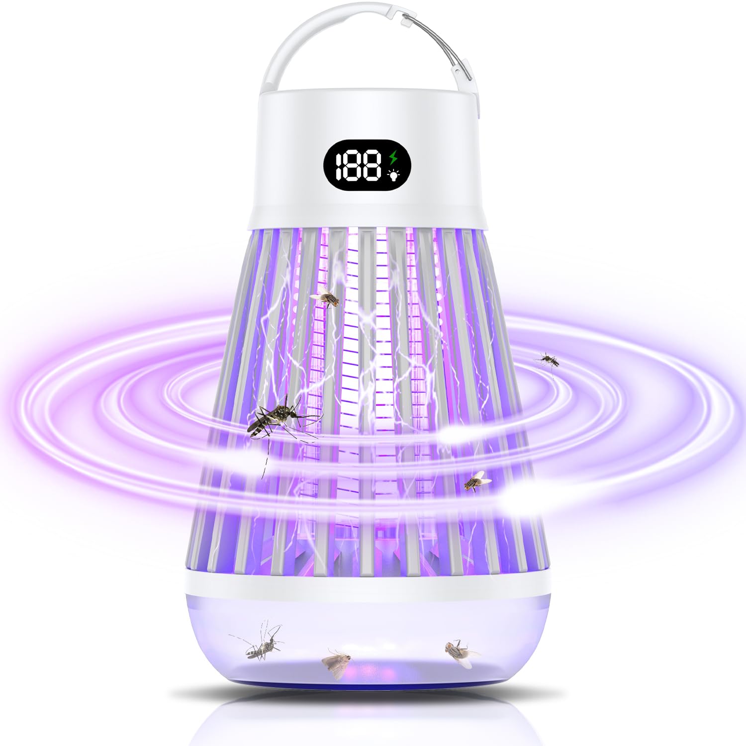 Amazon.co.jp: 電撃殺虫器【2025年夏新登場】Freeluck 電撃殺虫器 捕虫