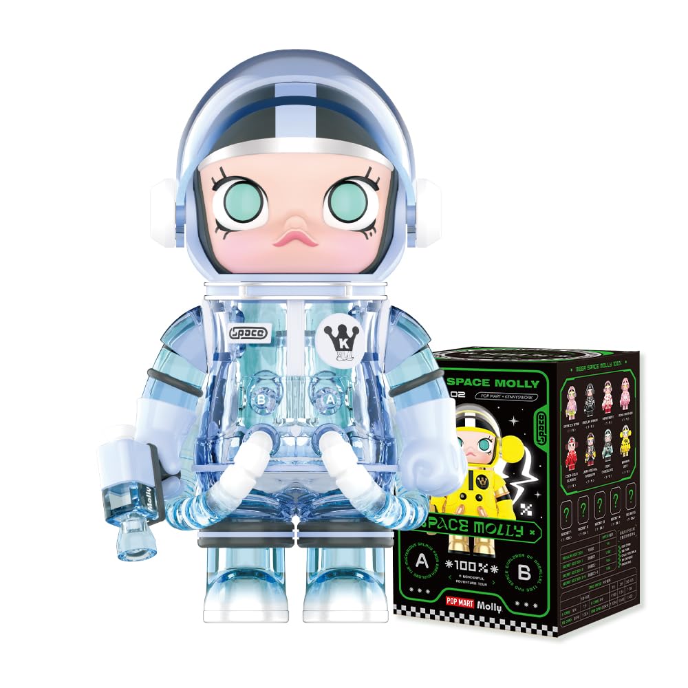 Amazon | POPMART MEGA SPACE MOLLY 100% Series【ピース】 ポップ
