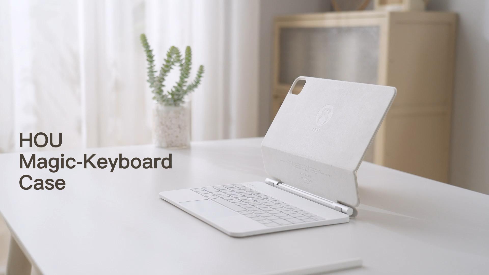 Amazon.com: HOU Magnetic Keyboard Case for iPad 11 (A16)/10, 135