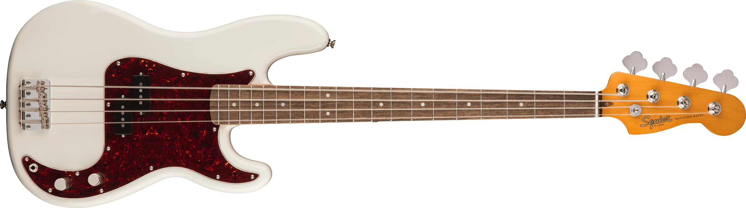 Amazon.com: Squier Classic Vibe 60s Precision Bass, Olympic White