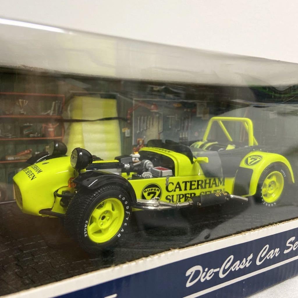 Amazon | KYOSHO 1/18 CATERHAM SUPER SEVEN JPE Yellow 京商
