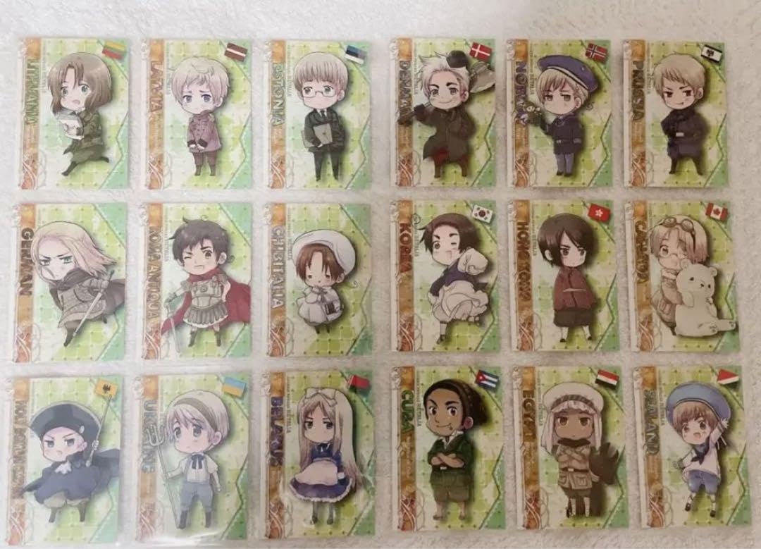 Amazon.co.jp: ヘタリア トレーディングカード 72枚 ノーマル