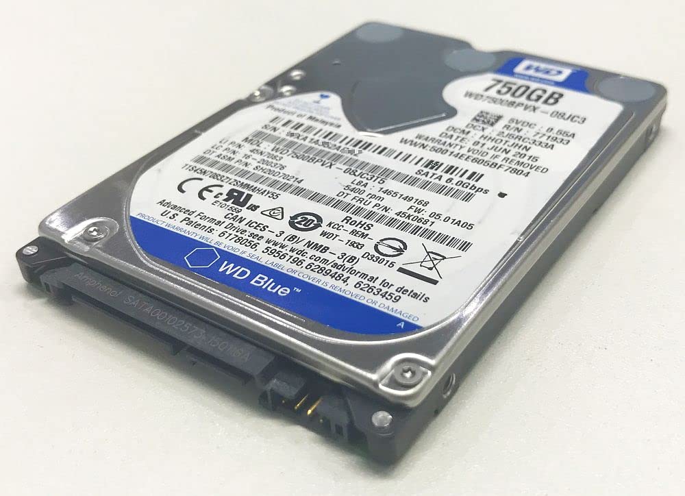 Amazon | WESTERN DIGITAL 2.5インチ内蔵HDD 750GB SATA6.0Gb/s
