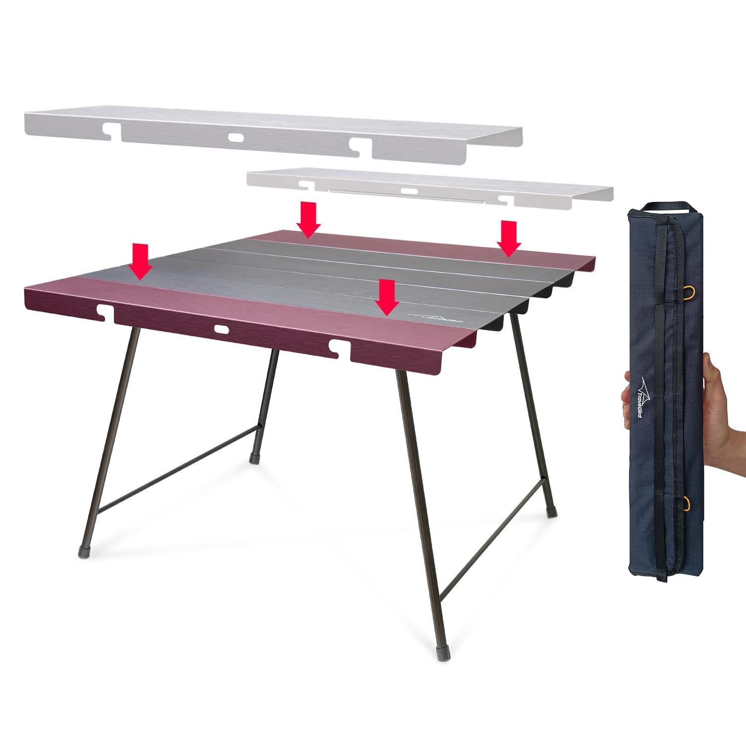 Amazon.co.jp: Travel Bird Flexifold Table キャンプテーブル