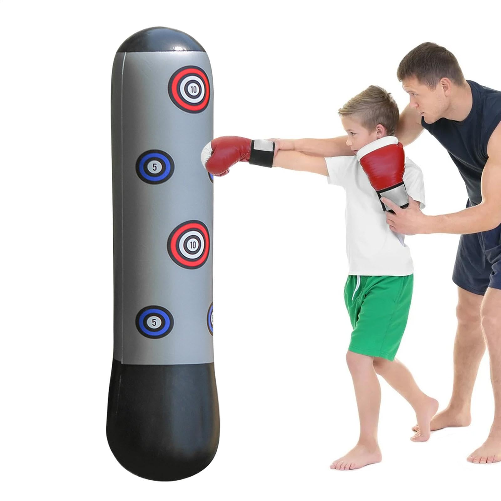 Amazon | サンドバッグ 子供 大人、160cm エアーパンチングバッグ