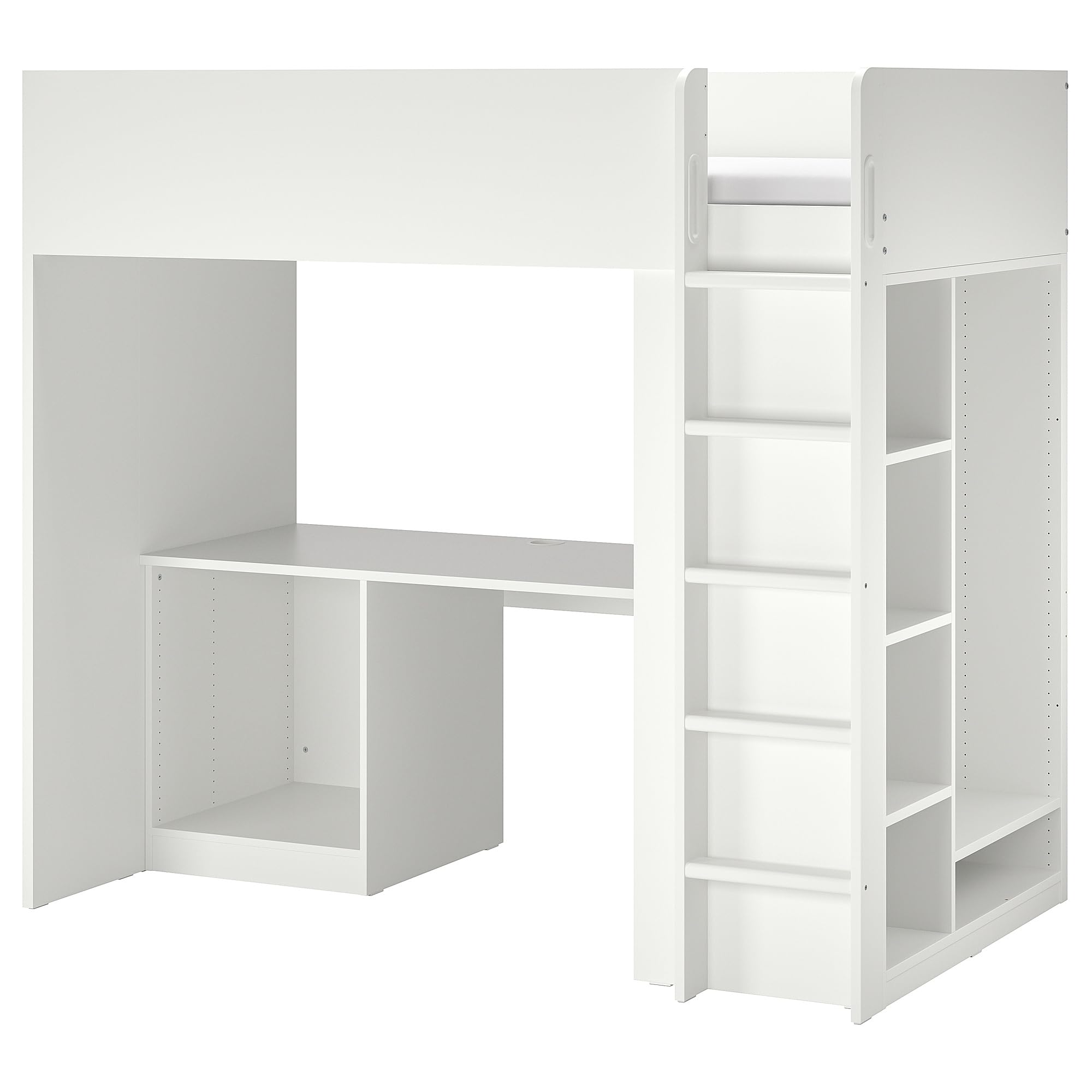 Amazon｜IKEA SMÅSTAD ロフトベッドフレーム デスク&収納付き 90x200cm