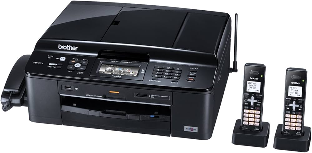 Amazon.co.jp: BROTHER A4インクジェットFAX複合機 MyMio デジタル子機