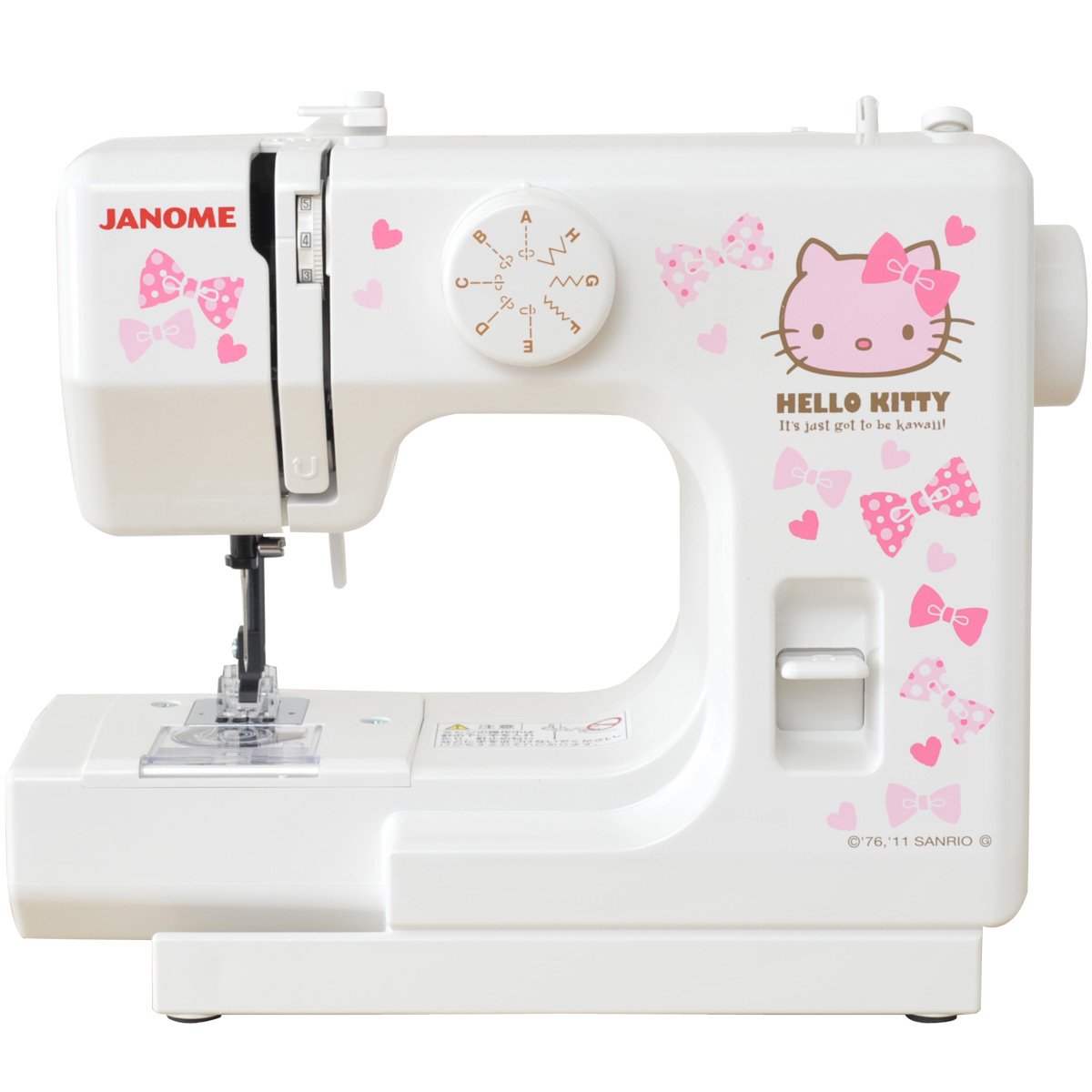 Amazon | ジャノメ JANOME サンリオ ハローキティ 電動ミシン