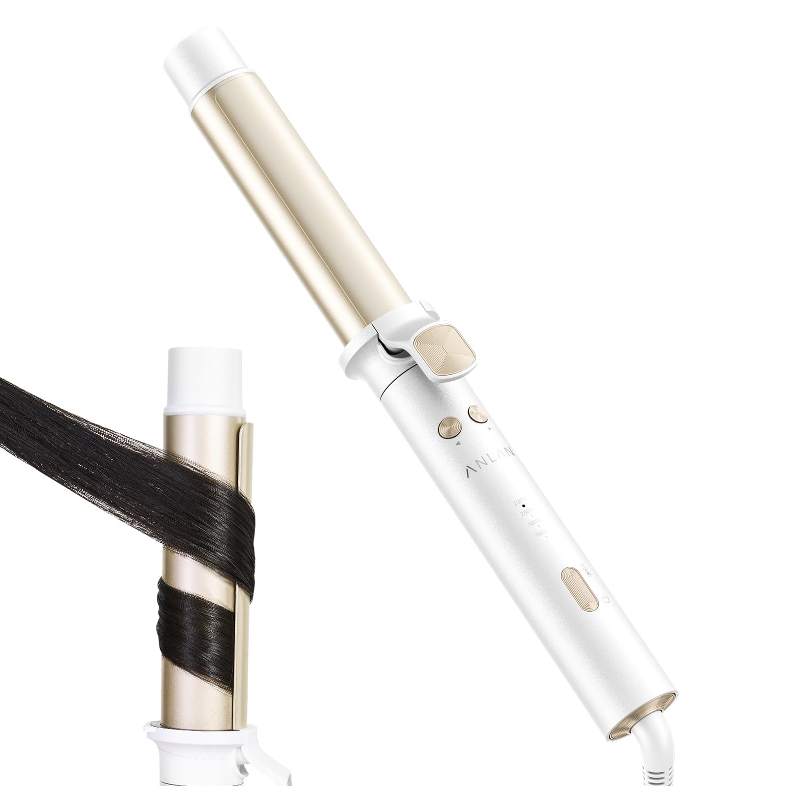 Amazon | 【美人百花掲載】ANLAN オート カールアイロン 32mm コテ