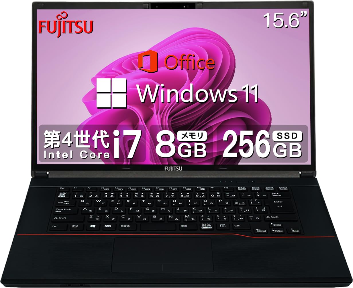 Amazon.co.jp: Fujitsu High-Spec Laptop, Lightning-Fast 4th
