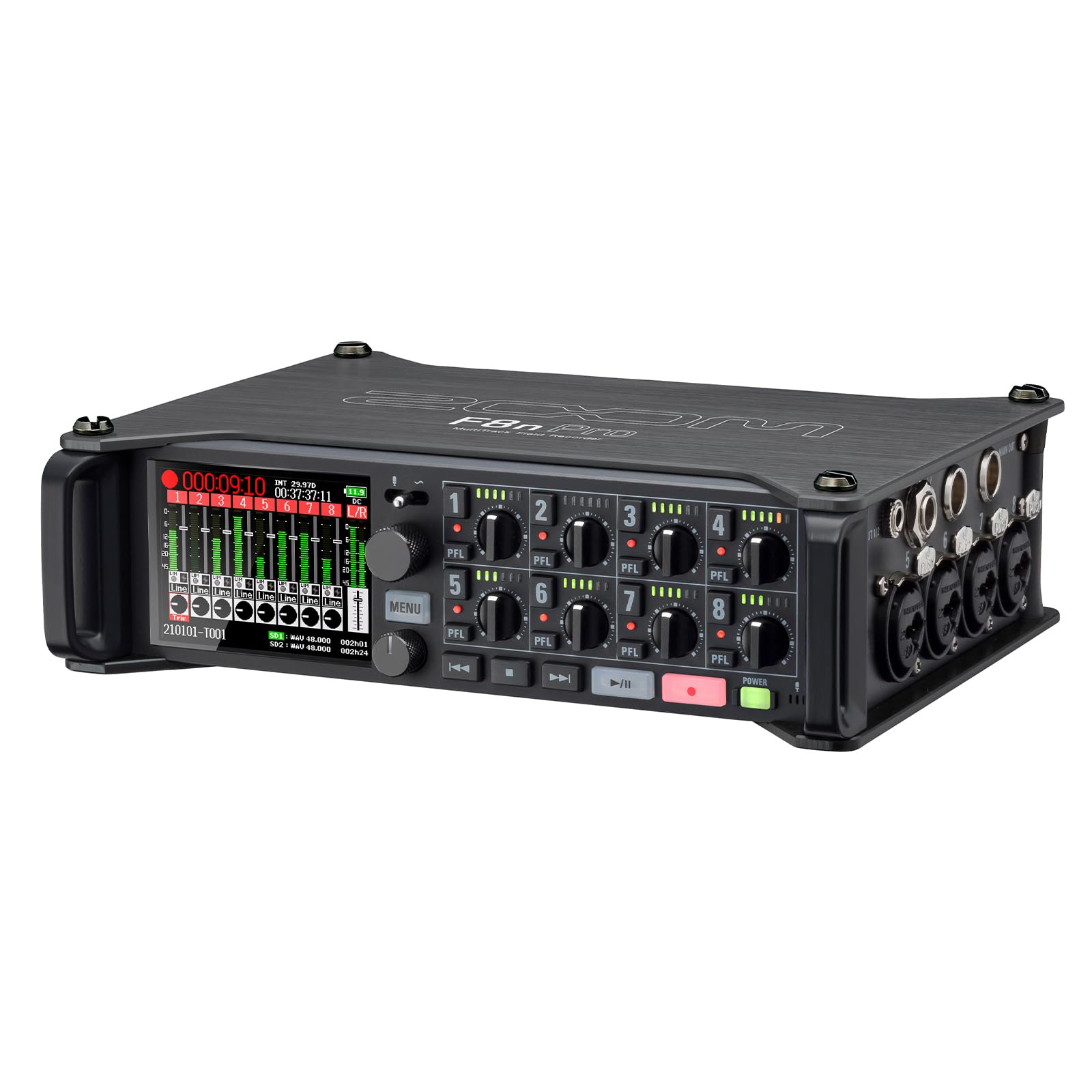 Amazon | ZOOM ズーム F8n Pro フィールドレコーダー 32bitフロート